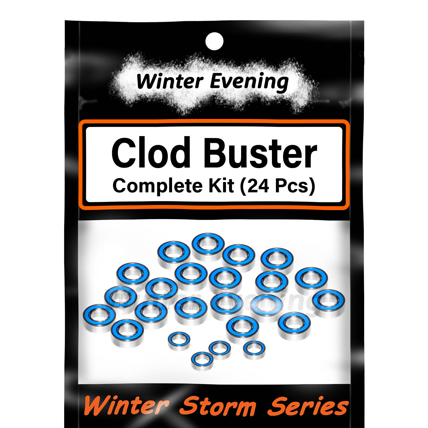 Tamiya Clod Buster, Super Clod Buster, & Bullhead (24 Pcs Bearings Kit)