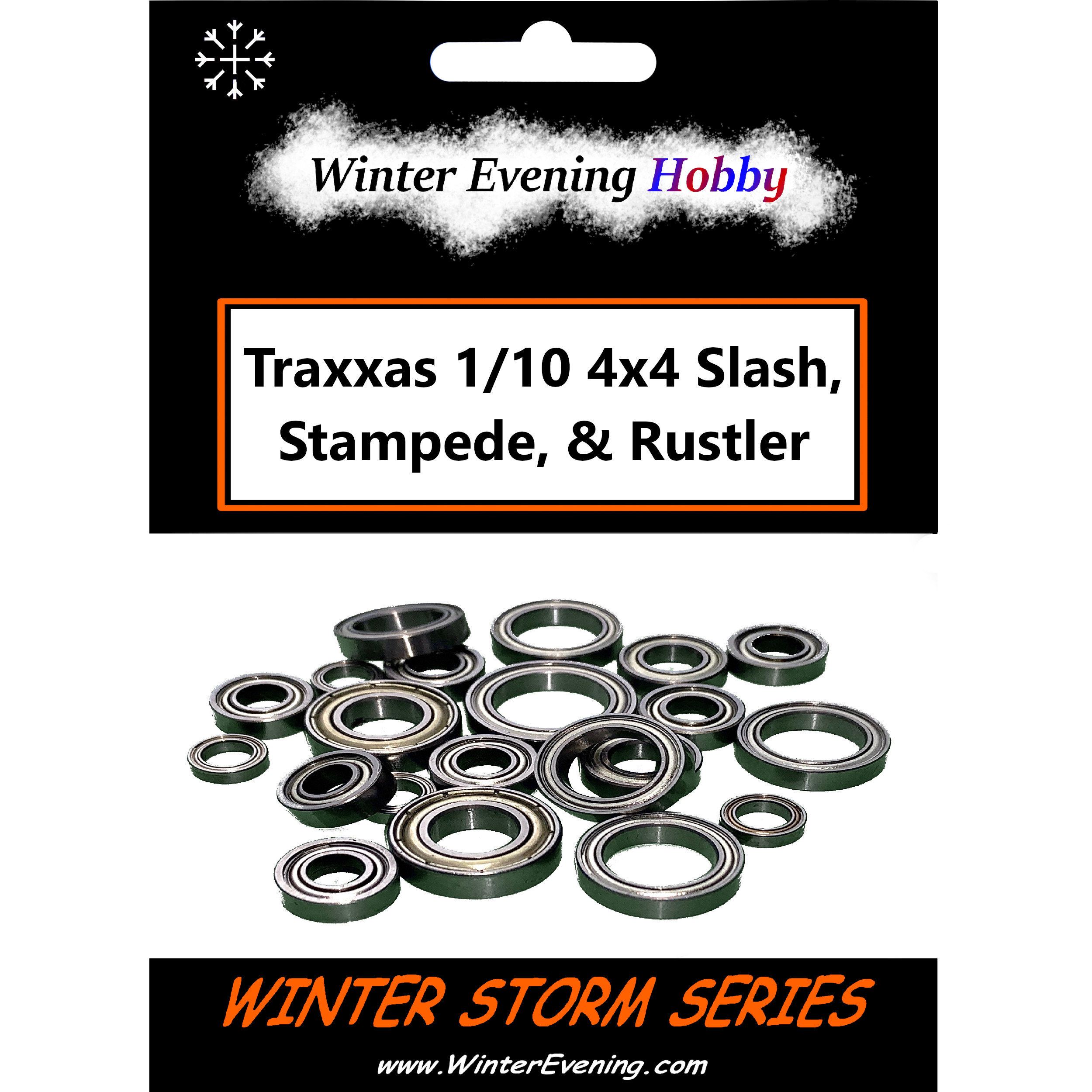 traxxas slash 4x4 bellcrank bearings