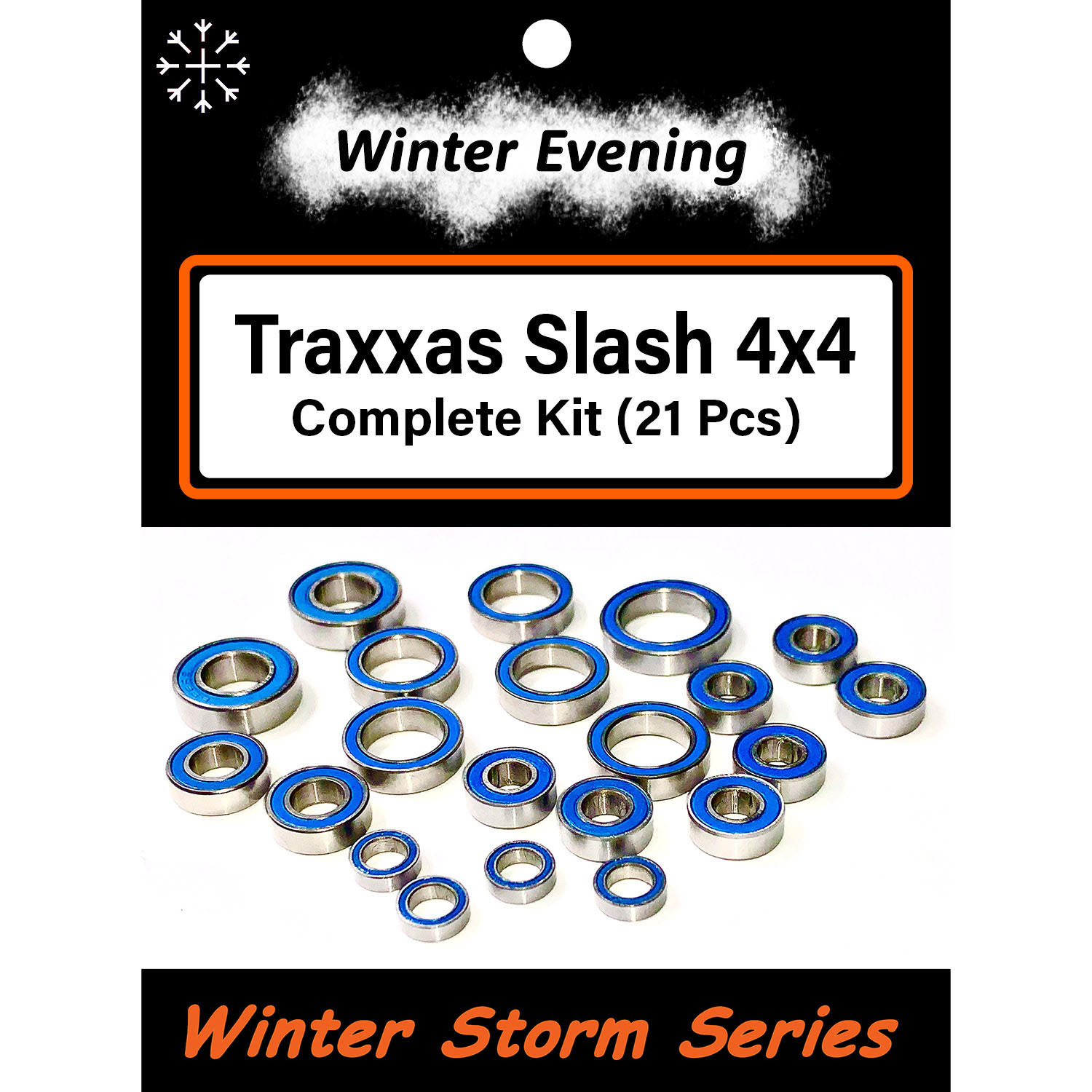 traxxas slash bearing sizes