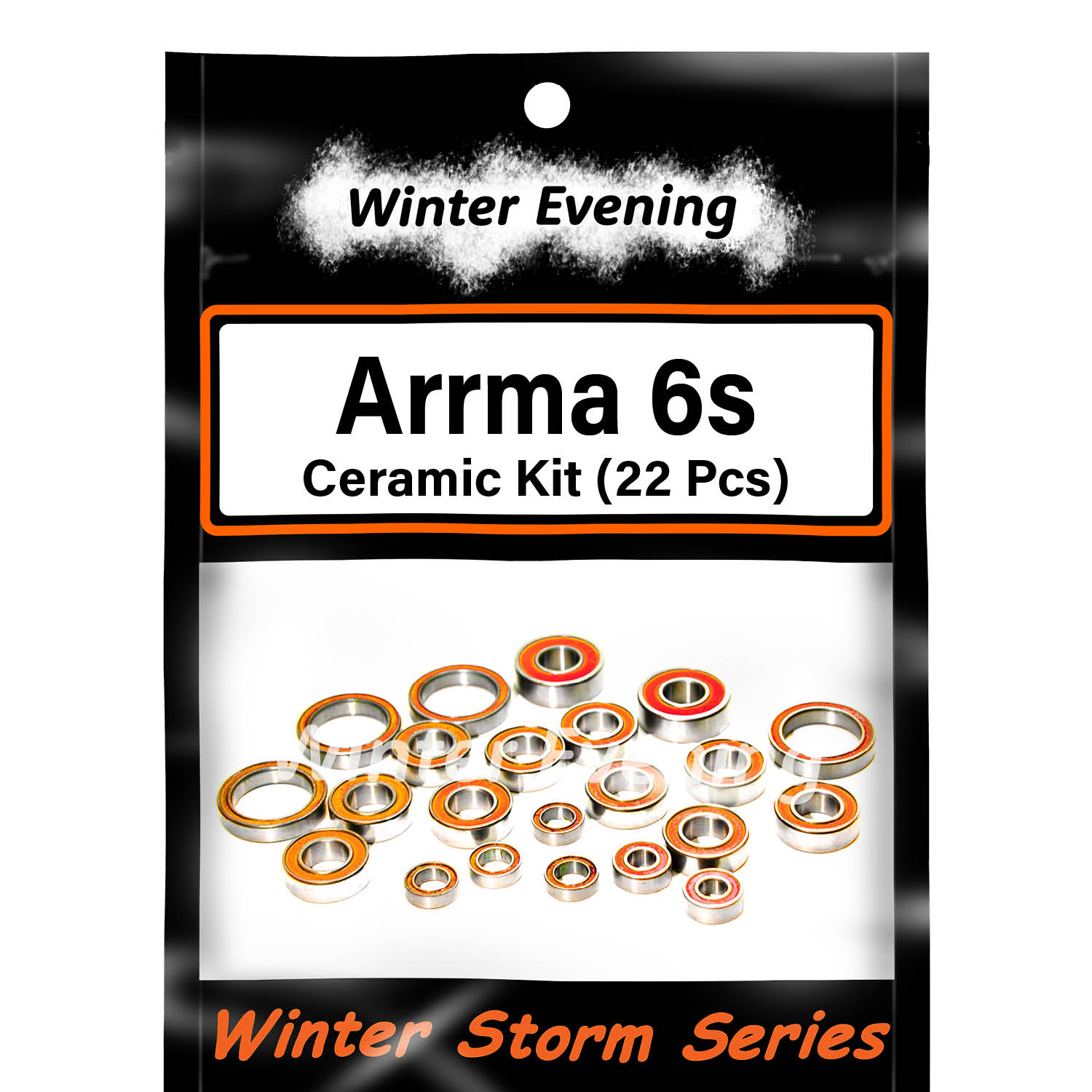 Ceramic Arrma 6s Typhon, Kraton, Mojave, Outcast, Fireteam, & Senton Bearings