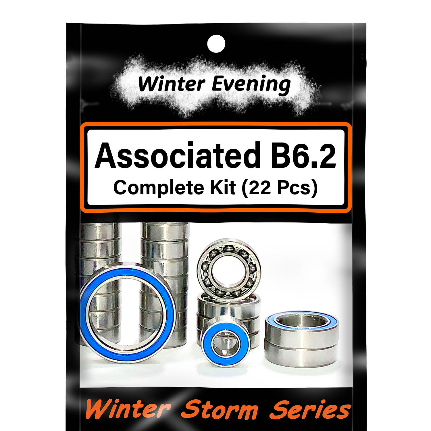 Team Associated RC10 B6.2 Team Kit, B6.3 - 22 Pcs Rubber