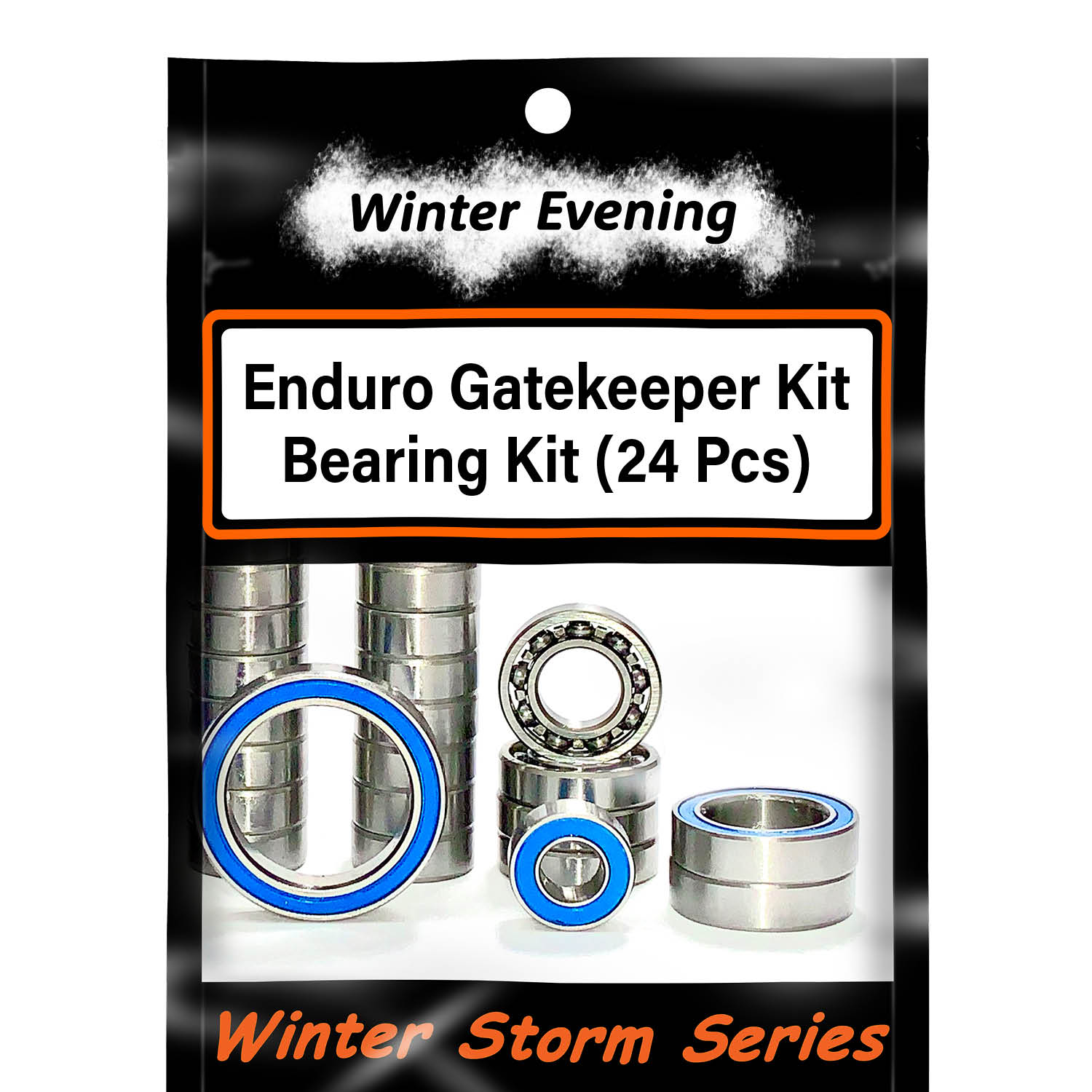 Winter Evening - Element RC Enduro Gatekeeper Kit (24 Pcs Bearings Kit)