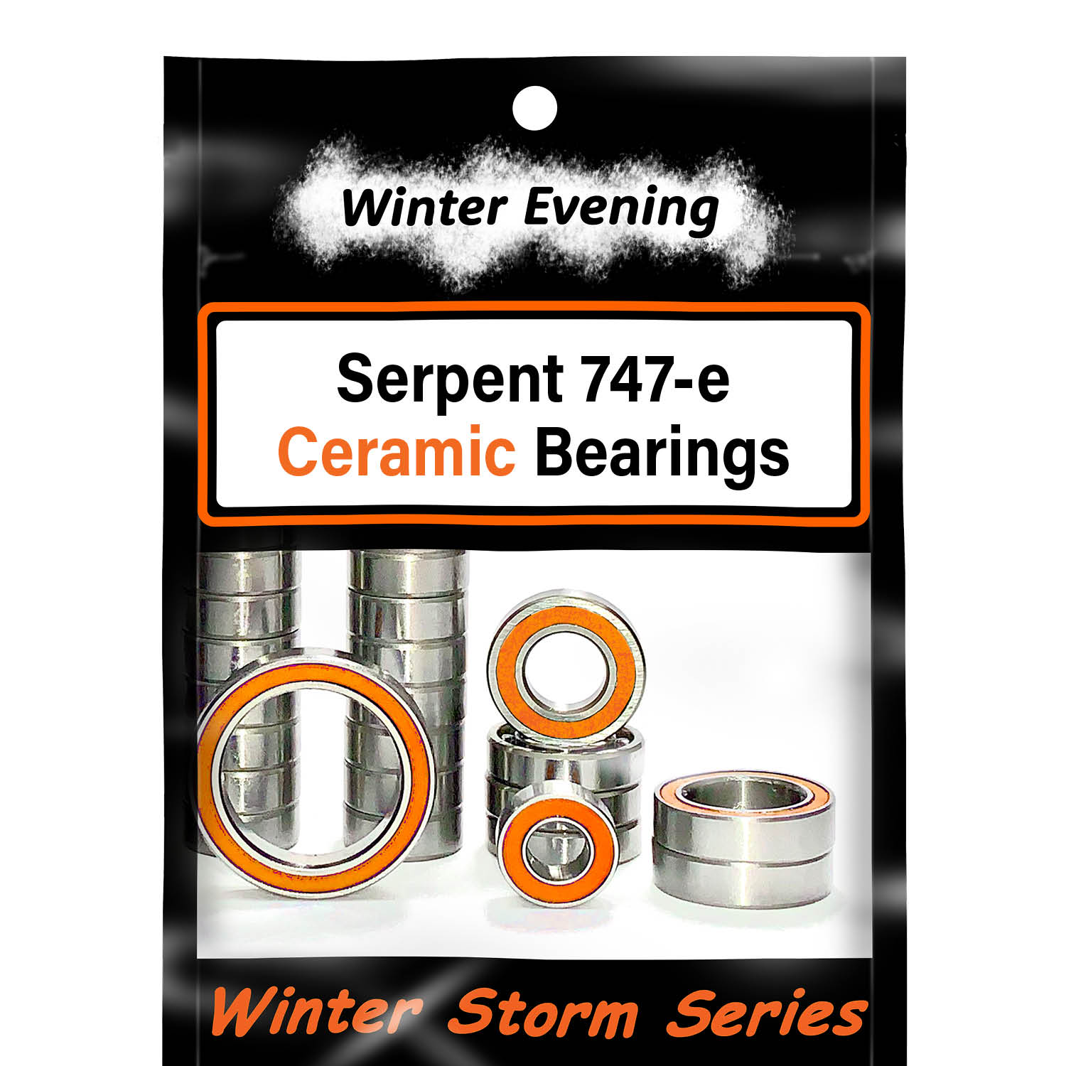 Serpent 747-e | Stainless + Ceramic Bearing Kit